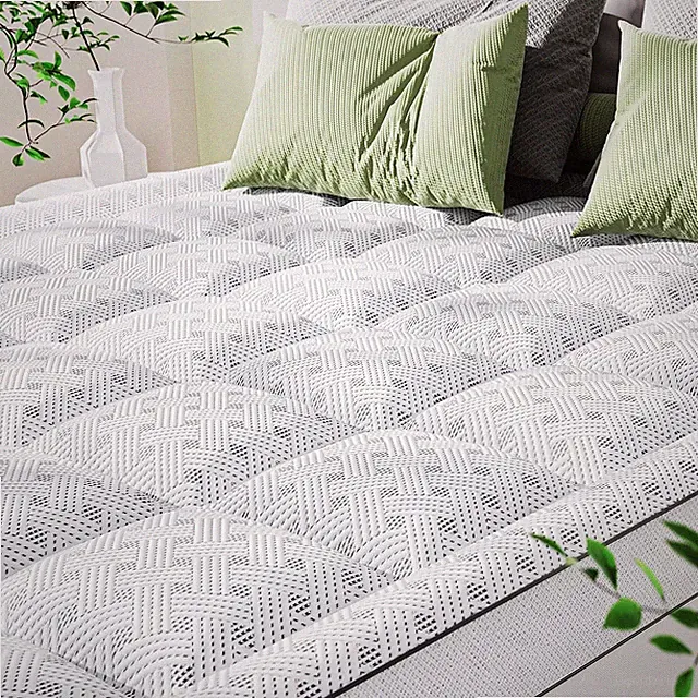 3" Pillow Top Mattress Topper for Full Bed, Bamboo Cover, Deep Pocket Support