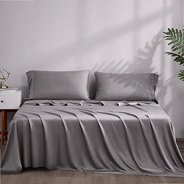 Bamboo Cooling Sheets Split King - Soft, Breathable, Deep Pocket