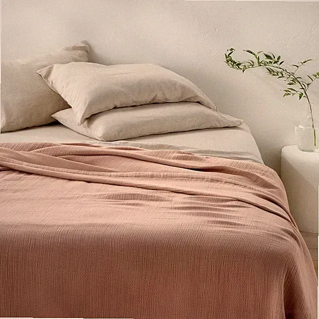 Casaluna Rayon from Bamboo Matelasse Blanket Lightweight Bedroom