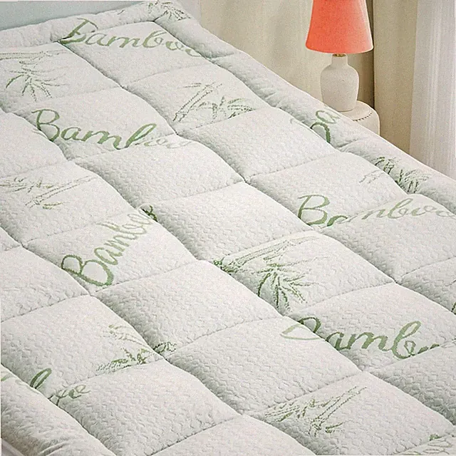 Queen Mattress Pad Cover, Viscose Made from Bamboo Pillow Top Cooling Mattress T