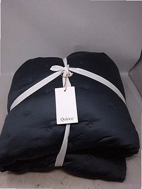 Quince Bamboo Dream Quilt Twin Nightfall 100% Polyester Organic Bamboo
