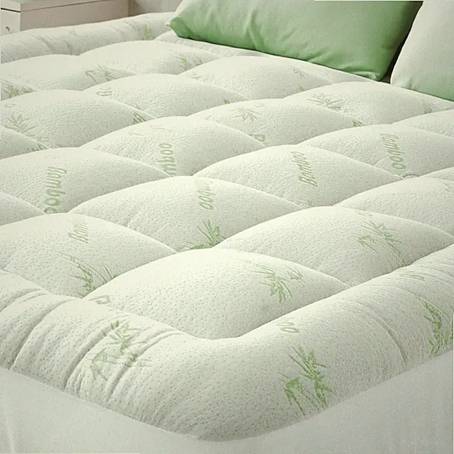 Ultra Soft King Size Mattress Topper - Viscose Made from Bamboo Pillow Top Mattr